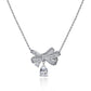 388  [BETXUE]  Eternal Bows Sterling Silver Butterfly Bow Ring and set