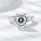 32 [BETXUE A09] SNOWQUEEN S925 3CT MOISSANITE RING