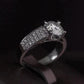 56[BETXUE A08] TRUE LOVE-S925 Moissanite Ring For Man