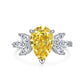 15 [BETXEU JEWELRY W] S925 High carbon Ring YELLOW collection Daily