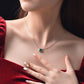 391  [BETXEU JEWELRY] Vivid Green S925 emerald jewelry set