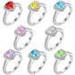 384 [BETXEU JEWELRY] LOVE YOU Heart-shape S925 Ring