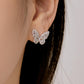 【BETXEU】 Butterfly Ring earring Bracelet S925