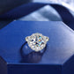 274 [BETXEU] 5 carat Cinderella dress s925 sliver 5ct moissanite ring