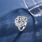 274 [BETXEU] 5 carat Cinderella dress s925 sliver 5ct moissanite ring