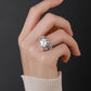 45[BETXUE A15 ] love of the stars 5 carat S925 Moissanite Ring