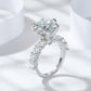 32 [BETXUE A09] SNOWQUEEN S925 3CT MOISSANITE RING