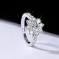 [BETXUE B27] Sunflower Moissanite Ring 1CT/2CT