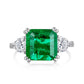 12 [BETXEU JEWELRY W] S925 High carbon Ring GREEN collection Daily