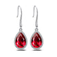 422 [BETXEU] Chic Nightfall Luxury Red S925 Earrings