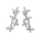 389  [BETXUE] Dazzling Bow Tie S925 earring