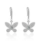 389  [BETXUE] Dazzling Bow Tie S925 earring