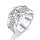 450【BETXEU】True Self Men's Ring moissanite ring