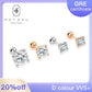 [BETXEU JEWELRY] 1-stone Moissanite Earring with Screw Back