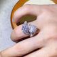 [BETXUE B37]  Little fox 2CT moissanite ring D color vvvs stone