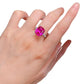 281 [BETXUE JEWELRY] Russion Red-S925 Ring S925