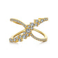 【BETXEU】S925 Butterfly Moon design ring Elegant