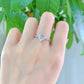 276 [BETXUE JEWELRY]  Love is all-S925 Moissanite Ring