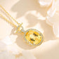 [BETXUE D23] Natural ova citrine necklace