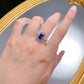 467【BETXEU】Royal Blue S925 Ring 2024 new arrival