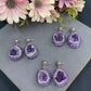 265 [BETXEU] S925 amethyst purple earrings