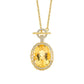 [BETXUE D23] Natural ova citrine necklace