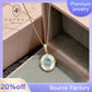 197 [BETXEU JEWELRY] Golden Coast S925 Blue Pendant