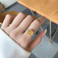 15 [BETXEU JEWELRY W] S925 High carbon Ring YELLOW collection Daily