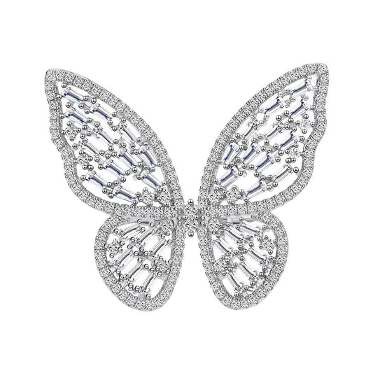 35 [BETXUE C39] Butterfly Dream S925 Ring