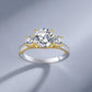 61 [BETXUE B38]   Destiny LOVE 2CT S925 Moissanite Ring