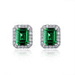 391  [BETXEU JEWELRY] Vivid Green S925 emerald jewelry set