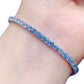 415 [BETXEU] Clear Water Blue S925 Bracelet