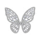 【BETXUE E13 】Sterling silver luxury butterfly earrings