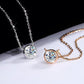 [BETXUE D24] Lady G moissanite necklace & earstud