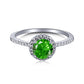 12 [BETXEU JEWELRY W] S925 High carbon Ring GREEN collection Daily