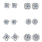 03 [BETXEU ] Classic moissanite S925 Earring collection