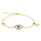 【BETXEU】Evil eye bracelet S925 Elegant