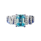 275 [BETXEU] S925 Light Sea Blue Ring