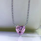 78【BETXEU】 Princess's dream pink heart ring S925 jewelry set