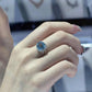 22【BETXEU】Collection of natural stone rings SS925 RING