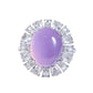 454【BETXEU】Violet New Age Ring S925