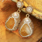 271【BETXEU】S925 natural citrine necklace/earrings