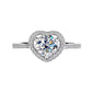 100【BETXEU】live stream special offer for new followers S925moissanite ring [one purchase one day due to limited stock]