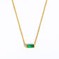 276 [BETXEU] Moon Stone 12 Birthstone Necklace