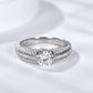 70【BETXEU】D Color 1 Carat/2 Carat moissanite man Ring