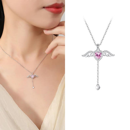 404 [BETXEU JEWELRY] Endless Love Heart S925 Necklace Collection