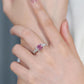 321【BETXEU】 Princess Sissi 1 Carat S925 Moissanite Ring