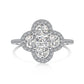 【BETXEU】S925 Butterfly Moon design ring Elegant