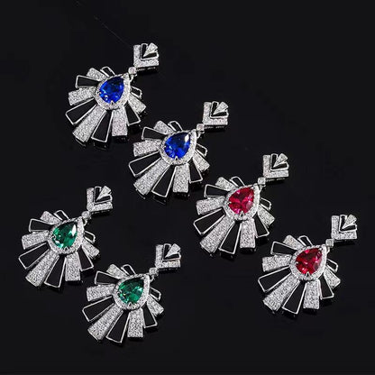 417 [BETXEU] Charm in Royal Blue S925 Earrings Collection